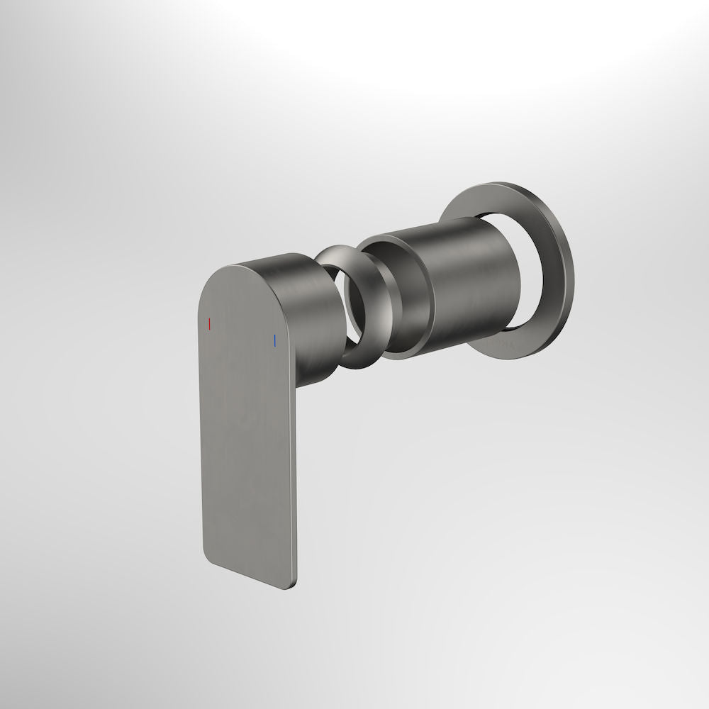 Caroma Urbane II Bath / Shower Trim Kit - Round Cover Plate - Gunmetal