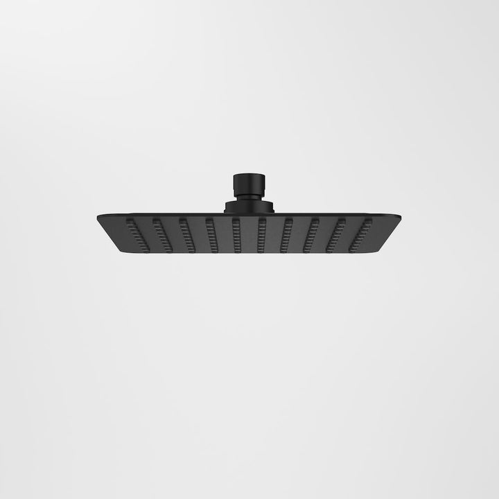Caroma Urbane II 200mm Square Rain Shower (4 Star) - Matte Black