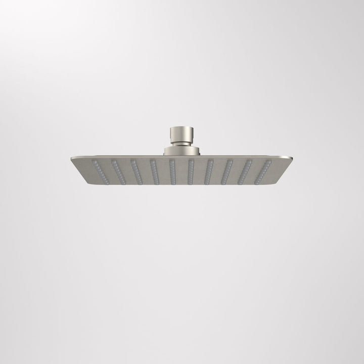 Caroma Urbane II 200mm Square Rain Shower (4 Star) - Brushed Nickel
