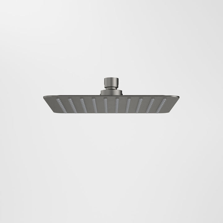 Caroma Urbane II 200mm Square Rain Shower (4 Star) - Gunmetal