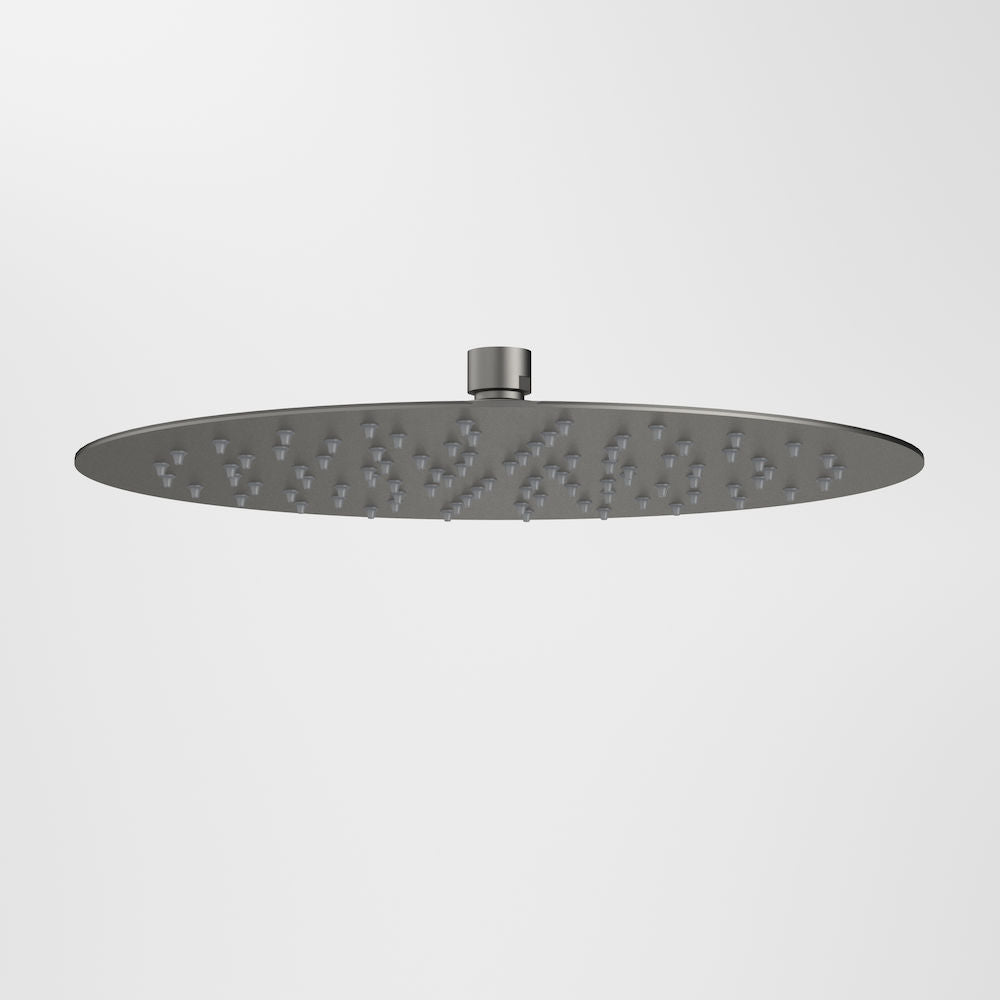 Caroma Urbane II 300mm Round Rain Shower - Gunmetal