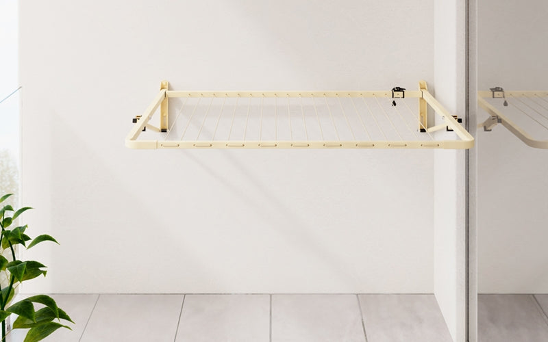 Austral Clotheslines Balcony Line Wall fitting Classic Cream