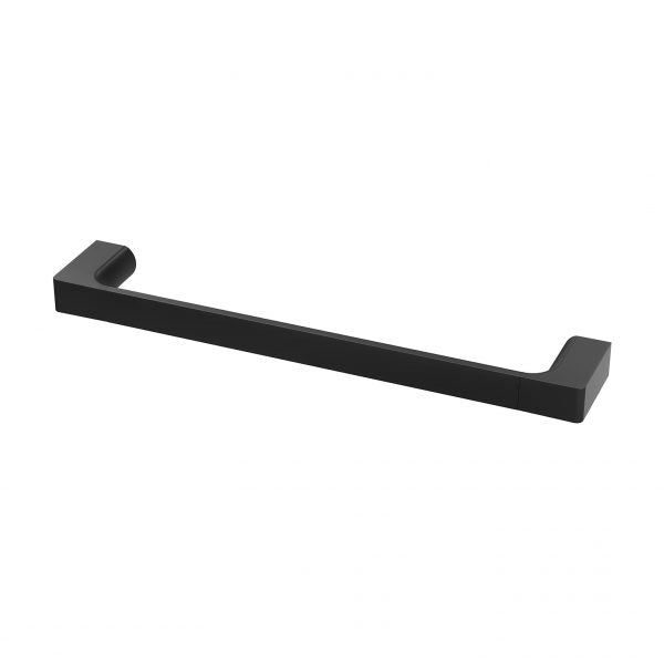 Phoenix Gloss Hand Towel Rail Matte Black