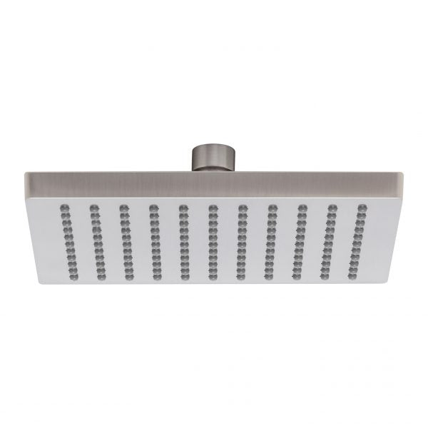 Phoenix Lexi Shower Rose 200mm Square Brushed Nickel