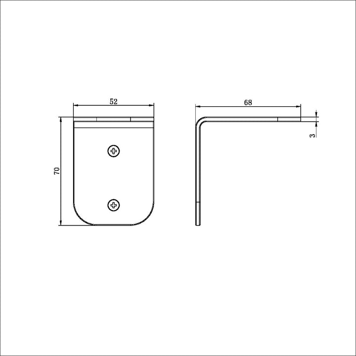 Nero Meeca Soap Bottle Holder Matte White