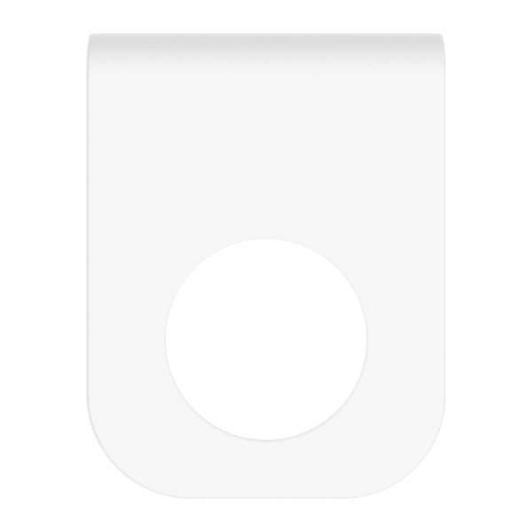 Nero Meeca Soap Bottle Holder Matte White