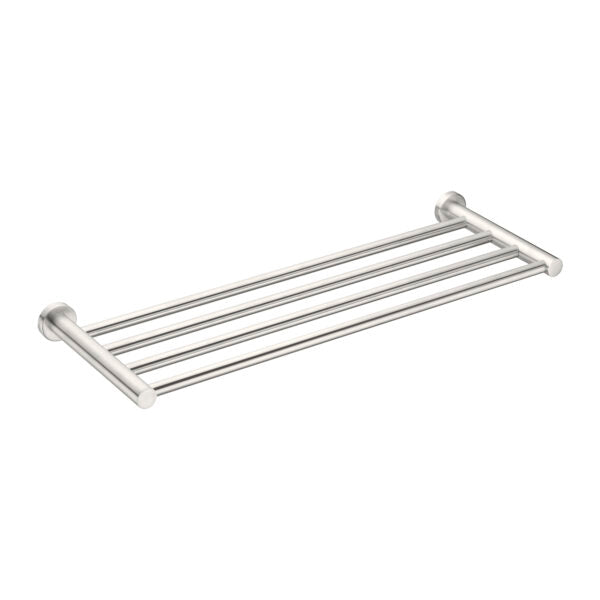Nero Mecca Towel Rack Brushed Nickel