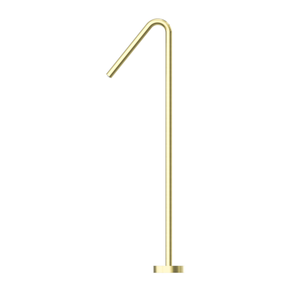 Nero Mecca Floor Standing Bath Spout Only Brushed Gold