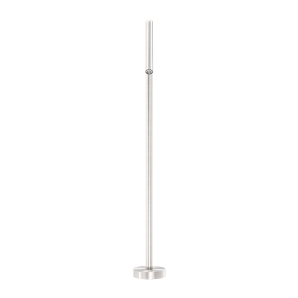 Nero Mecca Floor Standing Bath Spout Only Brushed Nickel