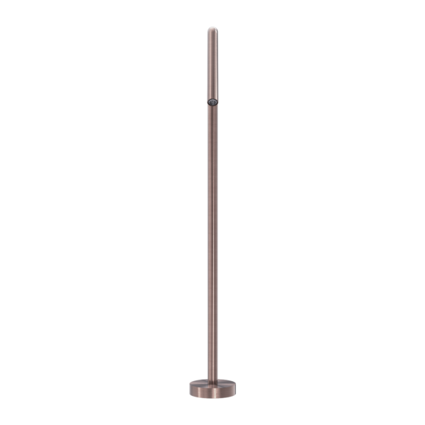 Nero Mecca Floor Standing Bath Spout Only Brushed Bronze