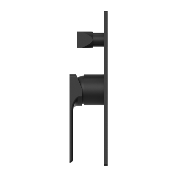 Nero Ecco Shower Mixer With Divertor Matte Black