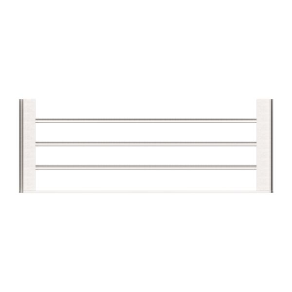 Nero Bianca Towel Rack Brushed Nickel