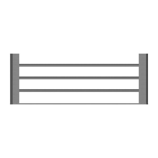 Nero Bianca Towel Rack Gun Metal