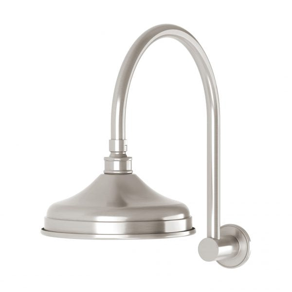 Phoenix Nostalgia Vintage Shower Arm & Rose Brushed Nickel