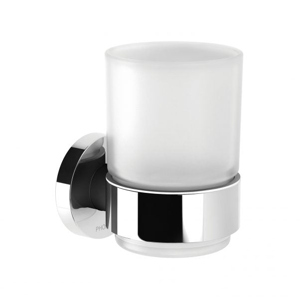 Phoenix Radii Tumbler & Holder Round Chrome