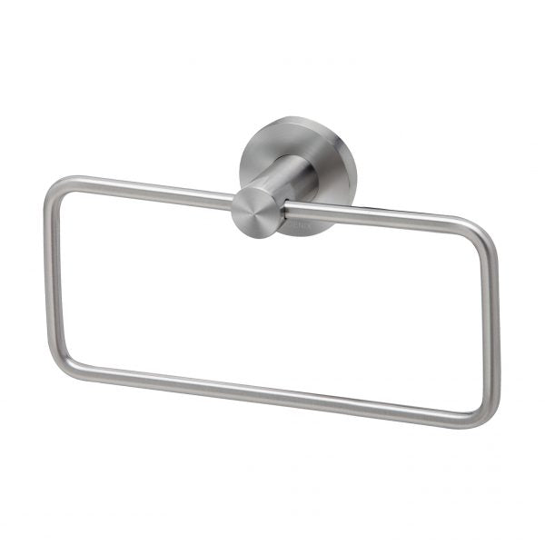 Phoenix Radii SS 316 Hand Towel Holder Round Plate Stainless Steel
