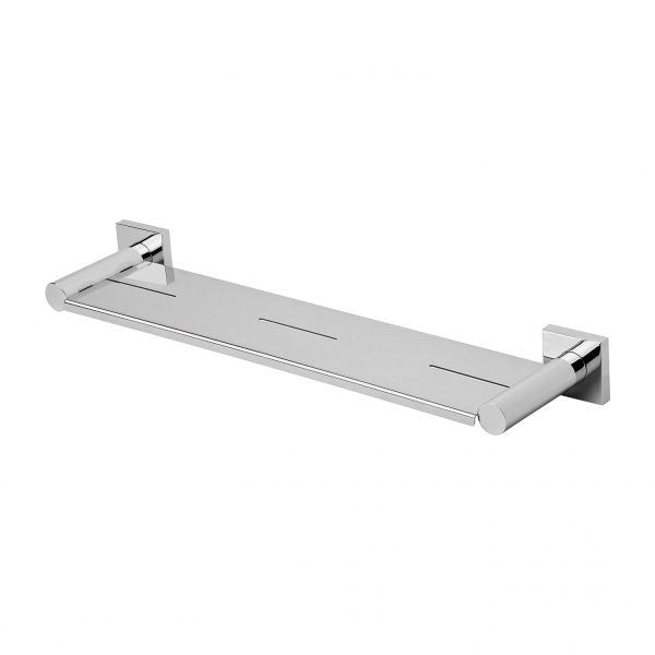 Phoenix Radii Metal Shelf Square Plate Chrome