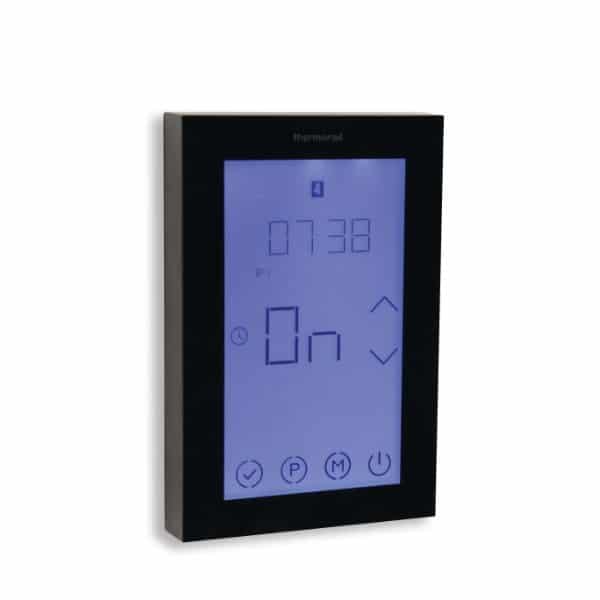 Thermorail Touch Screen 7 Day Timer - Black