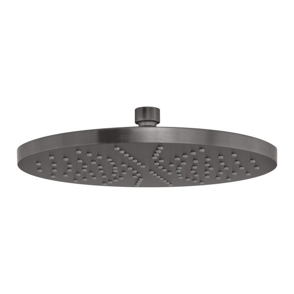 Phoenix Vivid Shower Rose 230mm Round Brushed Carbon