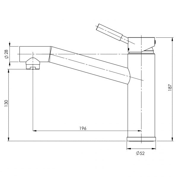Phoenix Vivid Sink Mixer Chrome