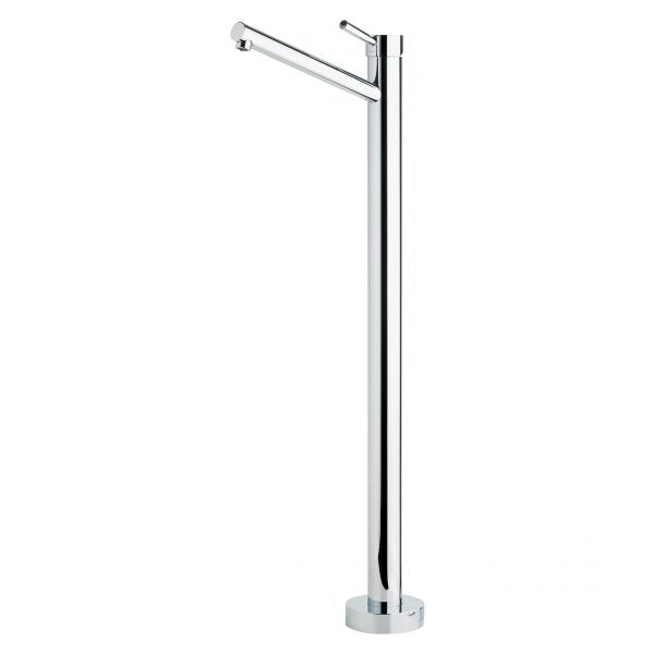 Phoenix Vivid Floor Mounted Bath Mixer Chrome