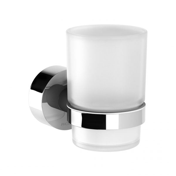 Phoenix Vivid Tumbler & Holder Chrome