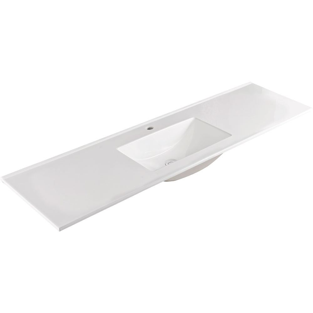 Fienza Vanessa Top Only 1800mm x 460mm Single Bowl 1 Tap Hole