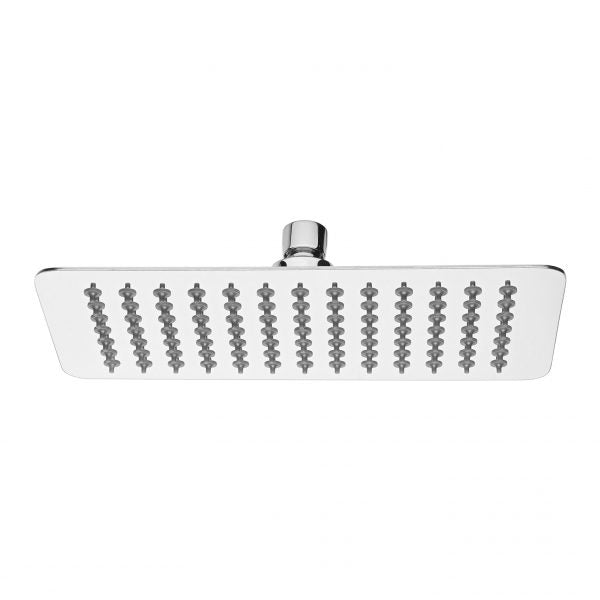 Phoenix Vivid Slimline Shower Rose 250x150mm Slimline Rectangle Stainless Steel