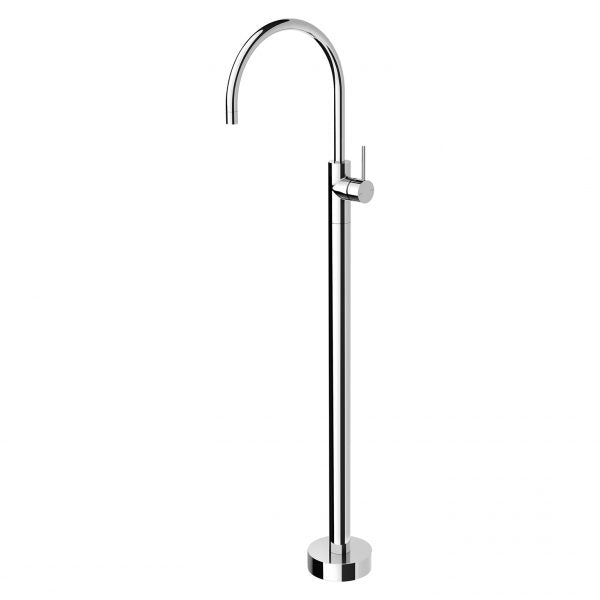 Phoenix Vivid Slimline Floor Mounted Bath Mixer Chrome