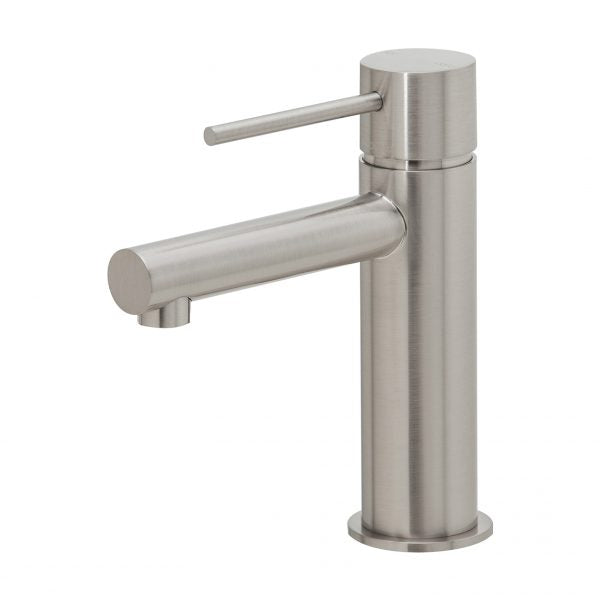Phoenix Vivid Slimline Basin Mixer Brushed Nickel Lead Free
