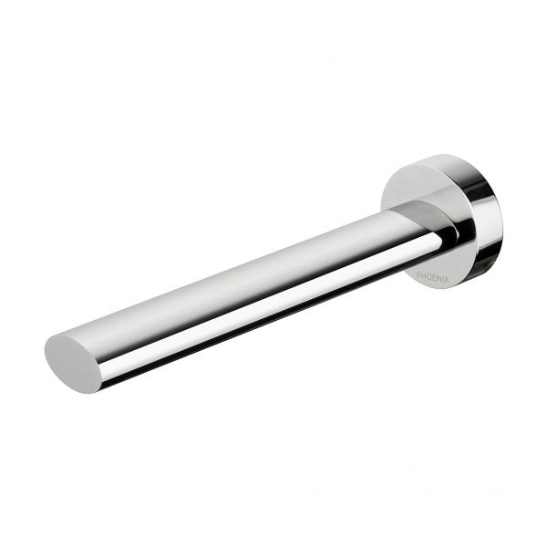 Phoenix Vivid Slimline Oval Wall Basin Outlet 180mm Chrome Lead Free