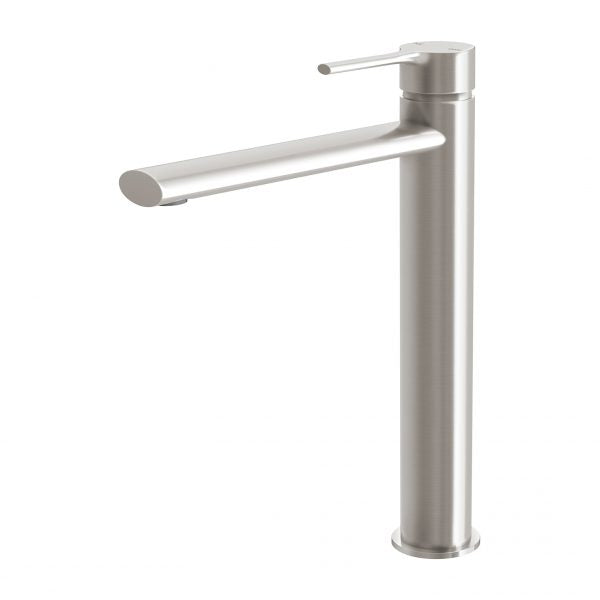 Phoenix Vivid Slimline Oval Vessel Mixer Brushed Nickel