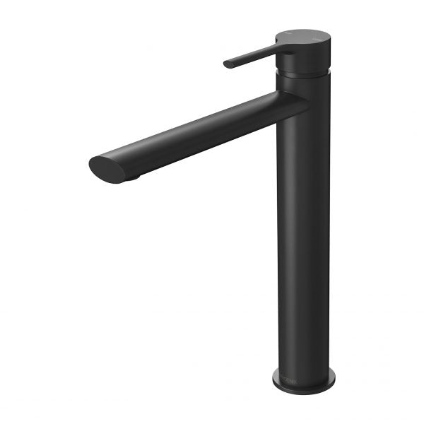 Phoenix Vivid Slimline Oval Vessel Mixer Matte Black