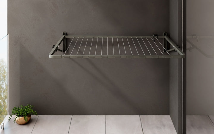 Austral Clotheslines Balcony Line Wall fitting Woodland Grey