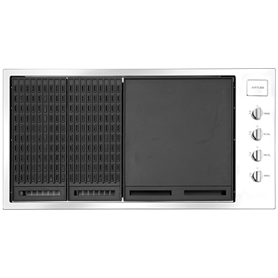 Artusi Built-In Gas BBQ ASO316 Stainless Steel Construction