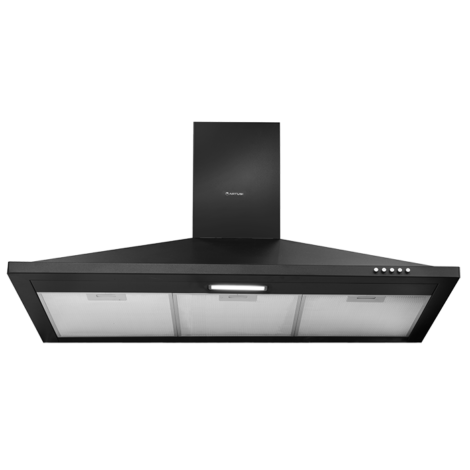 Artusi 90cm Canopy RangeHood Black