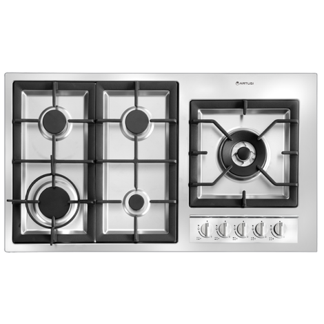 Artusi 90cm Gas Cooktop with Flame Failure Stainless Steel