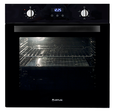 Artusi 60cm Electric Built-In Oven Black