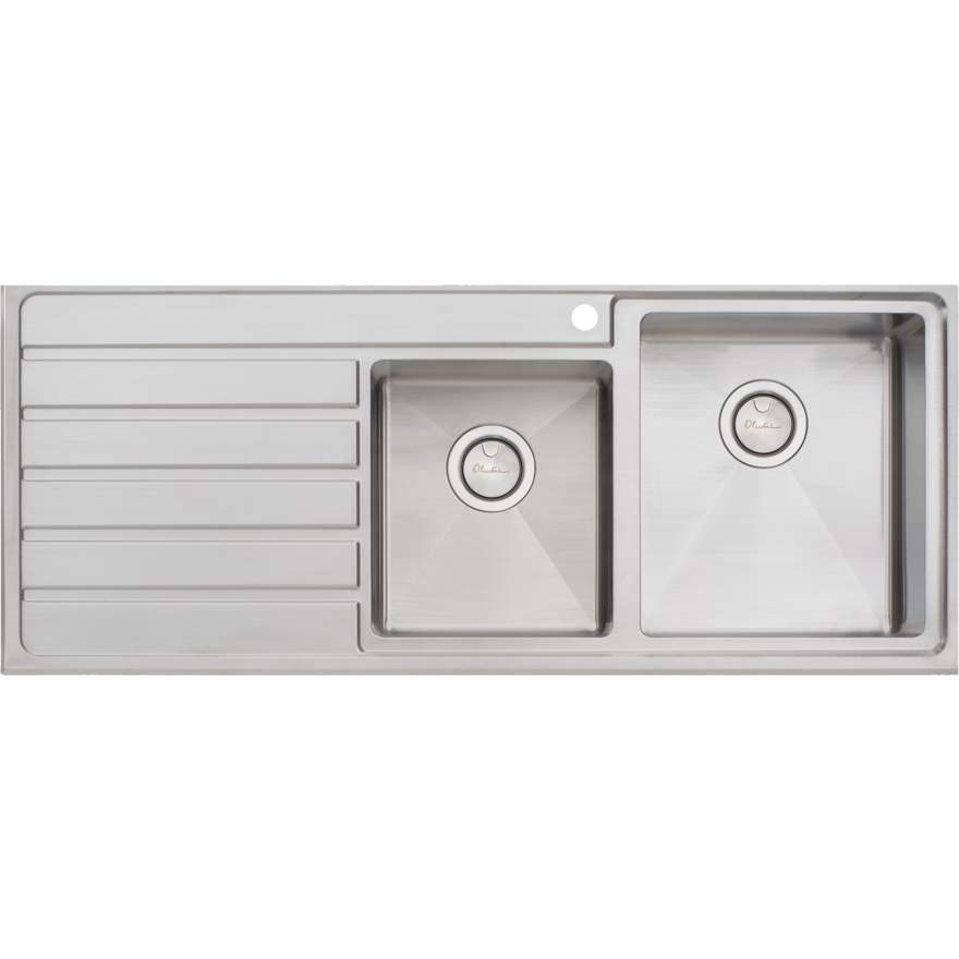 Oliveri Apollo AP1412 Sink Right Hand 1 & 3/4 Bowl Inset