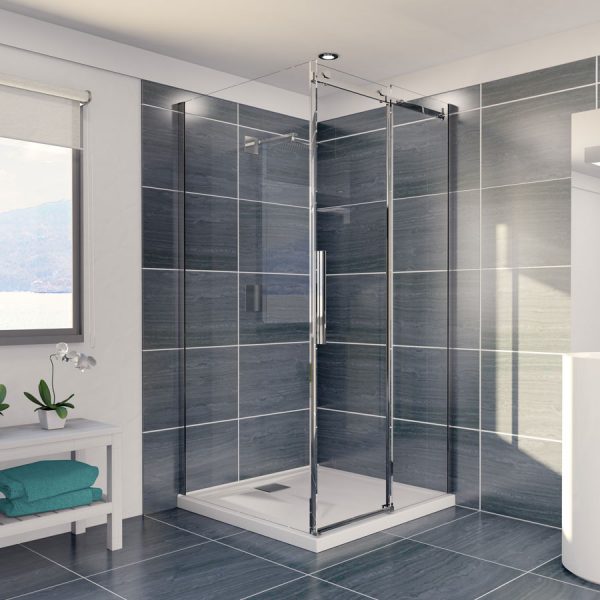 Decina Avalon 1200 Shower System (Square Roller Design)