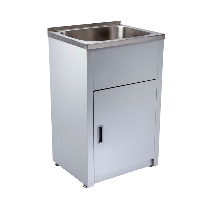 Bad Und Kuche Traditionell 35 Litre Laundry Tub & Cabinet White