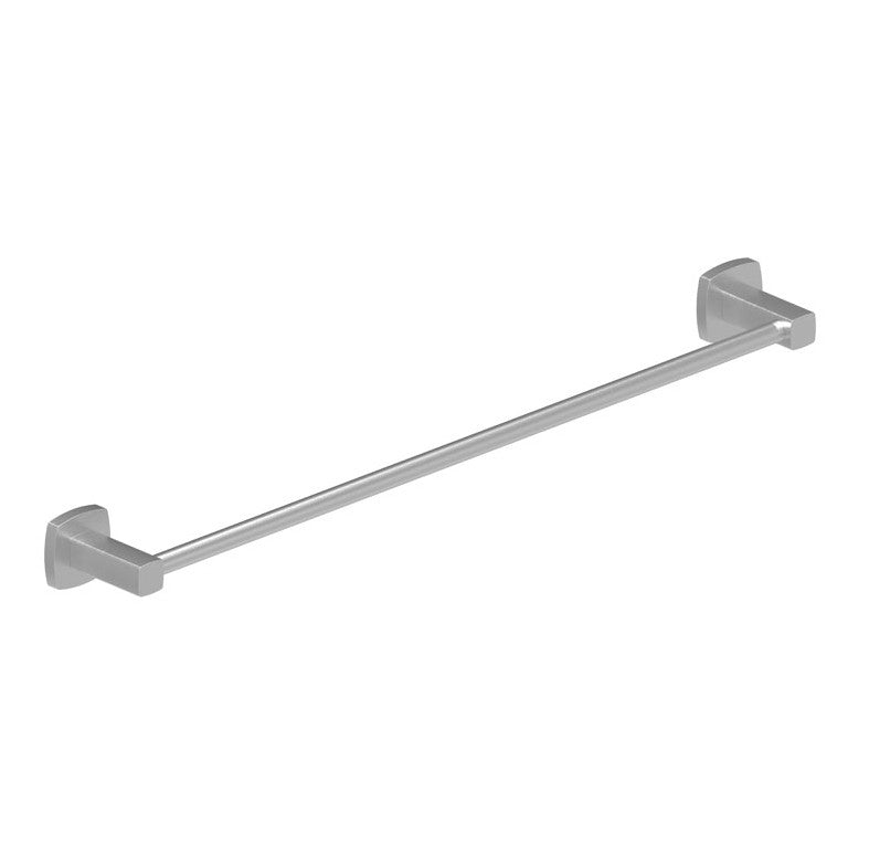 Bad Und Kuche Luxus Single Towel Rail 800mm Brushed Nickel