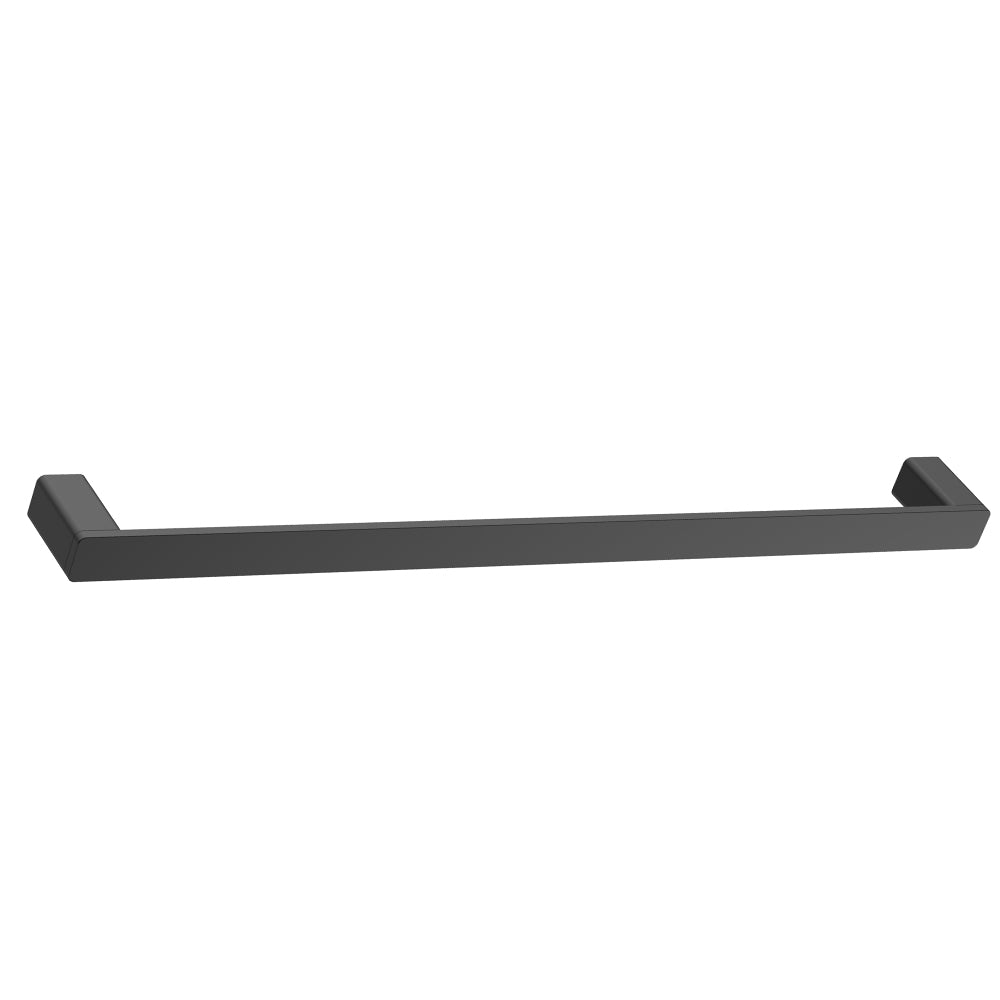 Bad Und Kuche Kasten Single Towel Rail 600mm Matt Black