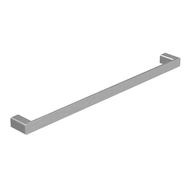 Bad Und Kuche Kasten Single Towel Rail 600mm Brushed Nickel