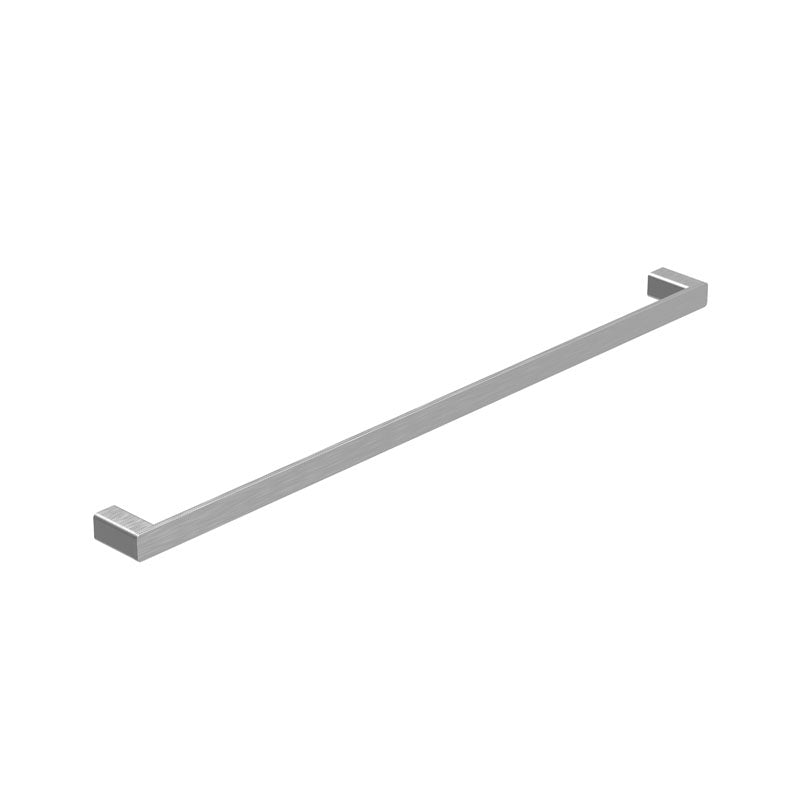 Bad Und Kuche Kasten Single Towel Rail 800mm Brushed Nickel