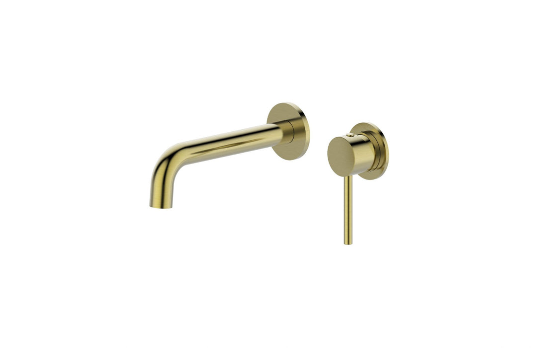 Bad Und Kuche Morgan Rund Bath Mixer Set Brushed Gold