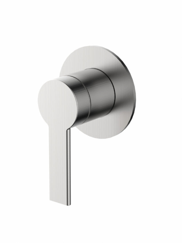 Bad Und Kuche Iris Shower Mixer Brushed Nickel