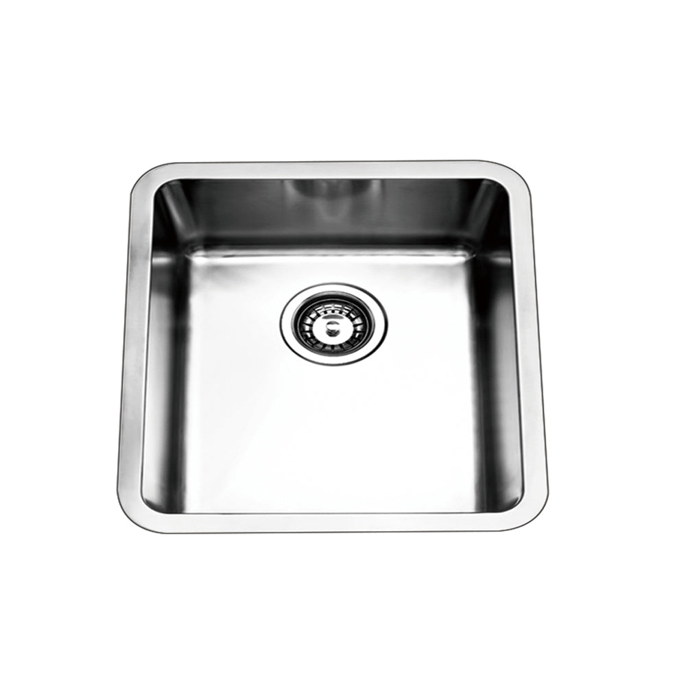 Bad Und Kuche Arcko Lux Under / Overmount Single Bowl Sink Stainless Steel