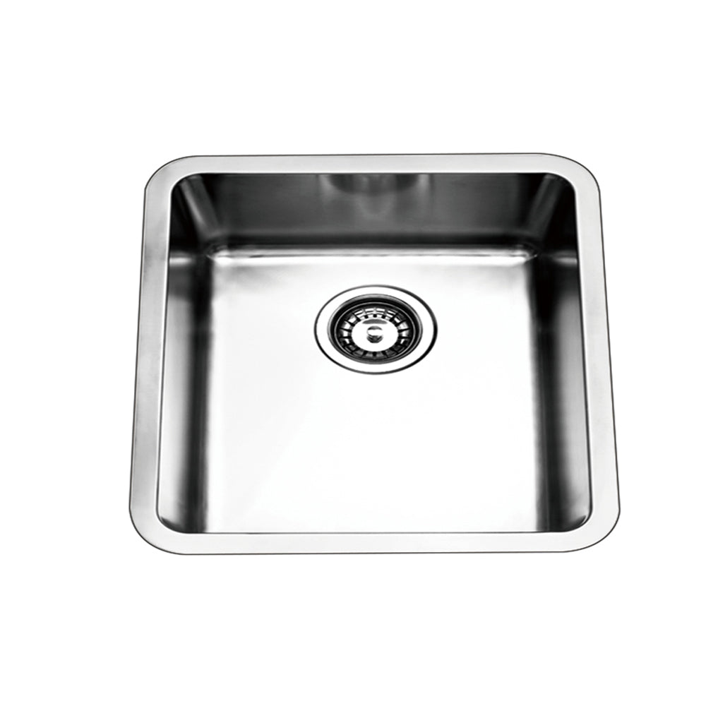 Bad Und Kuche Arcko Lux Under / Overmount Single Bowl Sink Stainless Steel