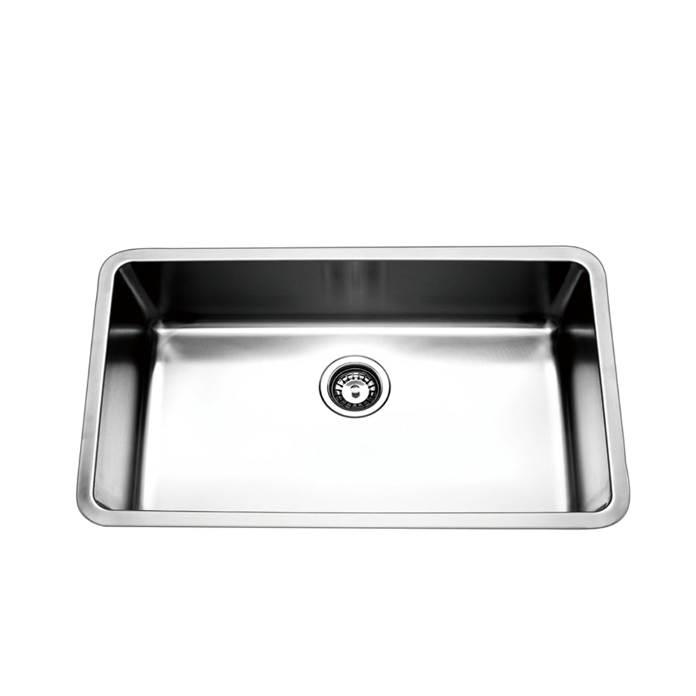 Bad Und Kuche Arcko Lux Under / Overmount Single Bowl Sink Stainless Steel
